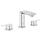 Grohe Lineare New 2Hdl Basin 3-H M US 2057800A - alternate 5